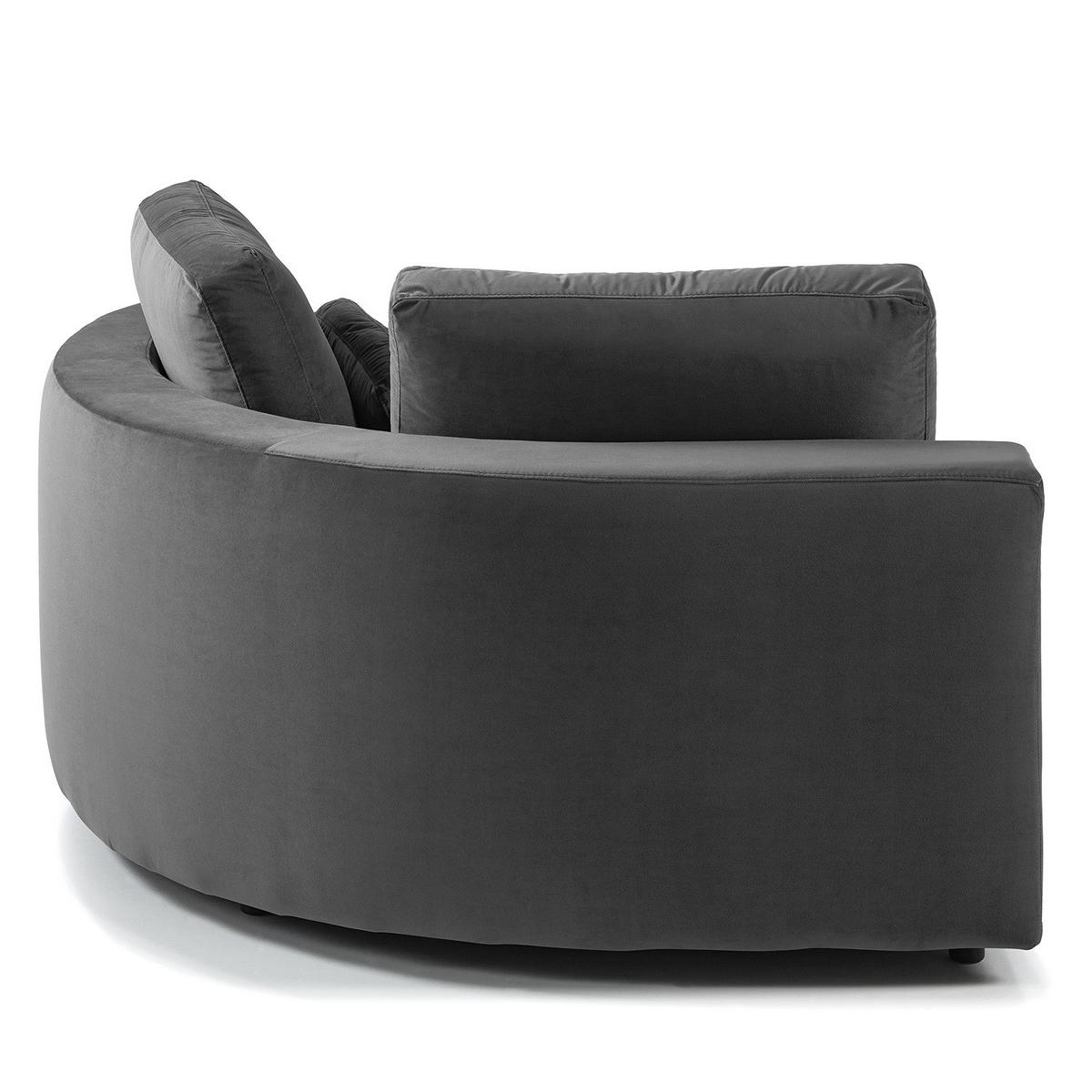 MODULLONGCHAIR - Grau, Textil (129/74/167cm) - home24