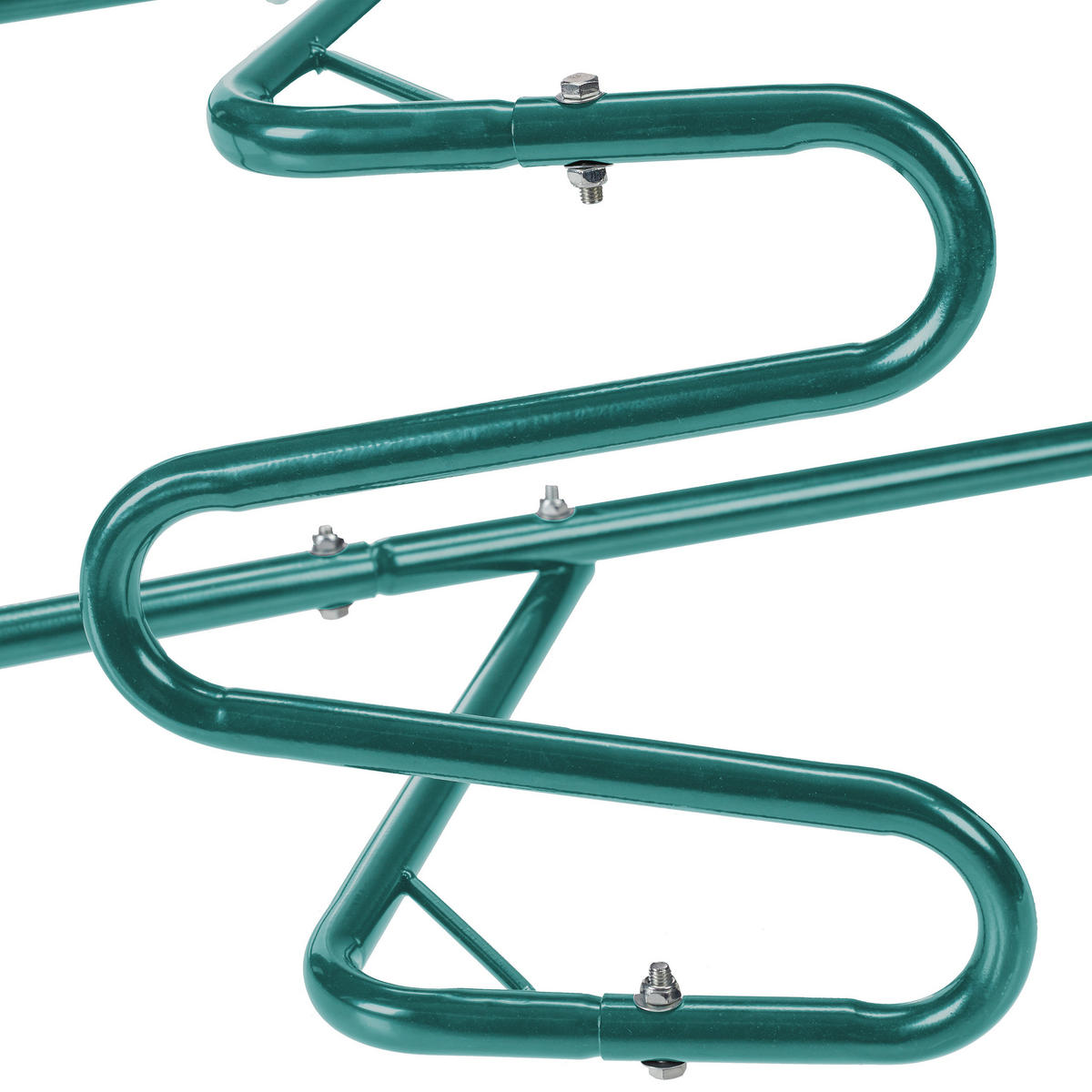 MÜLLPRESSE - Dunkelgrün, Metall (35/40.5/95cm) - Relaxdays