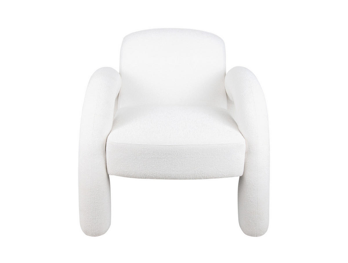 SESSEL Brazo Melange Weiß 88/74/74 cm - Weiß, Kunststoff (74/74/88cm) - Leitmotiv