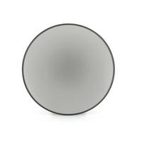 TELLER / BROTTELLER FLACH EQUINOXE 16 cm Pfeffer - Hellgrau, Keramik (16cm) - Revol Porcelaine France