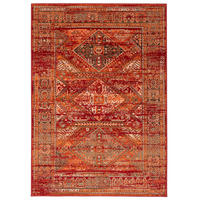 DESIGNER TEPPICH POP-VINTAGE ORIENT BORDÜRE - Terra cotta, Textil (160/230cm) - Pergamon