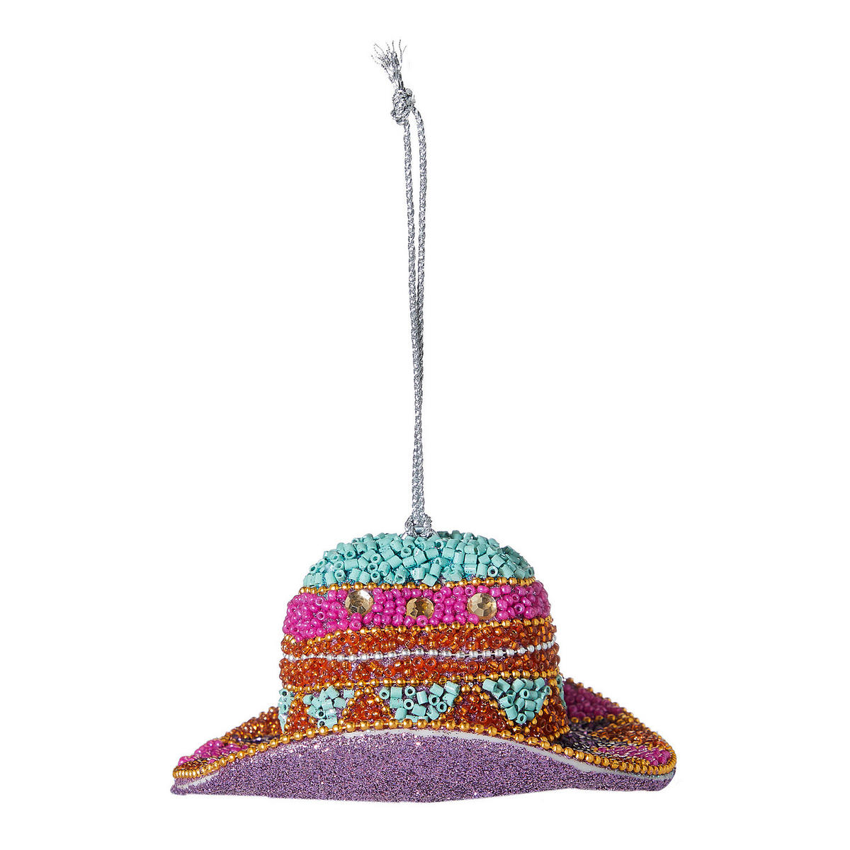 BAUMANHÄNGER Hang On Cowboy Hut - Pink, Kunststoff/Metall (11/6/11cm) - Butlers