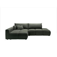 SCHLAFSOFA - 5 Personen - stoff - tannengrün Minturno - Waldgrün, Textil (282/88/176cm) - Vente-Unique