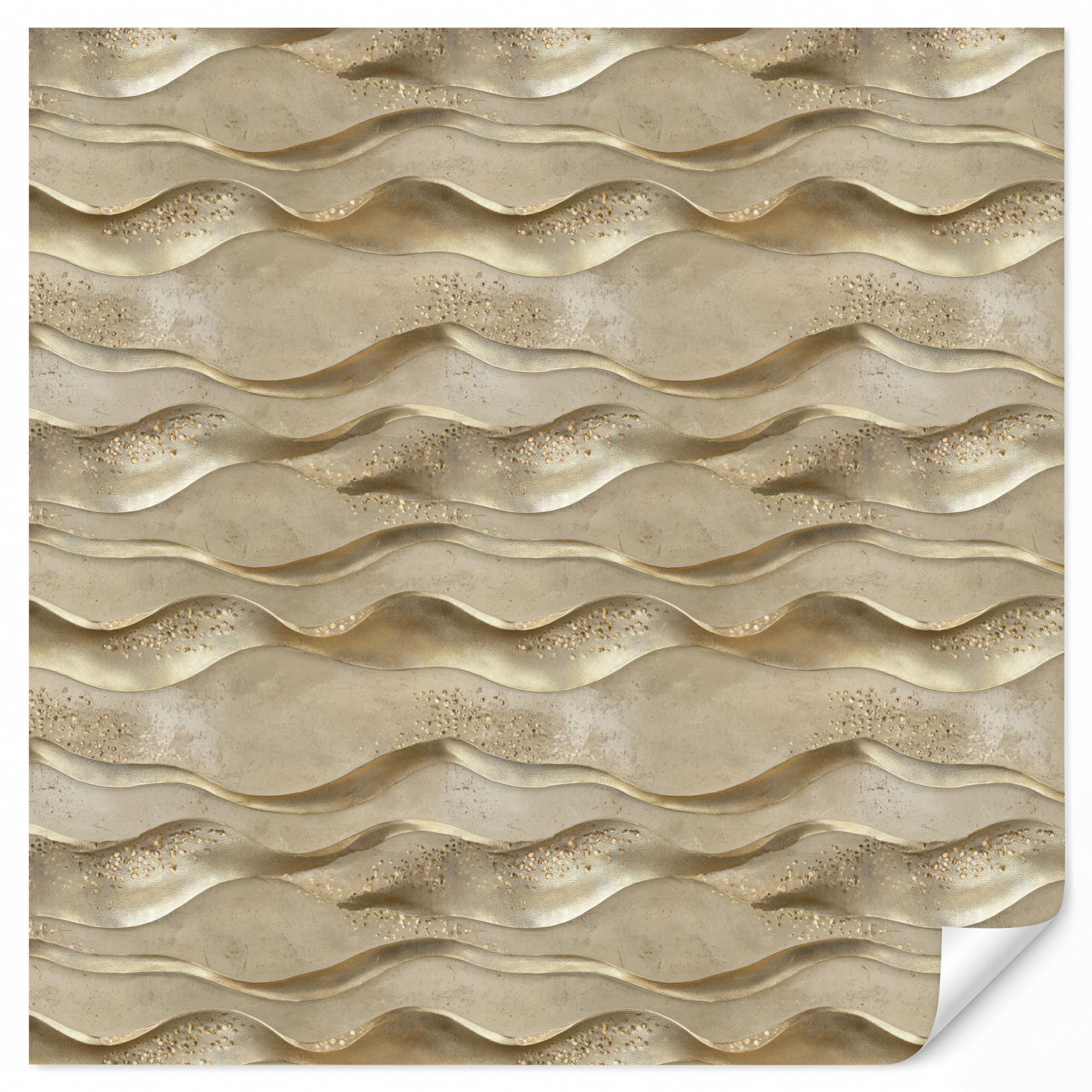 OnlyWow Tapete Gold 280x260 cm