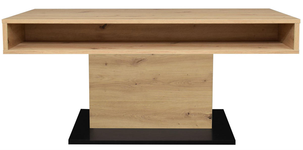 COUCHTISCH Höhenverstellbar Else 2 110x59x60 Holzwerkstoff Asteiche - Schwarz/Eiche Artisan, Holzwerkstoff (110/60/59cm) - 58aufmkessel