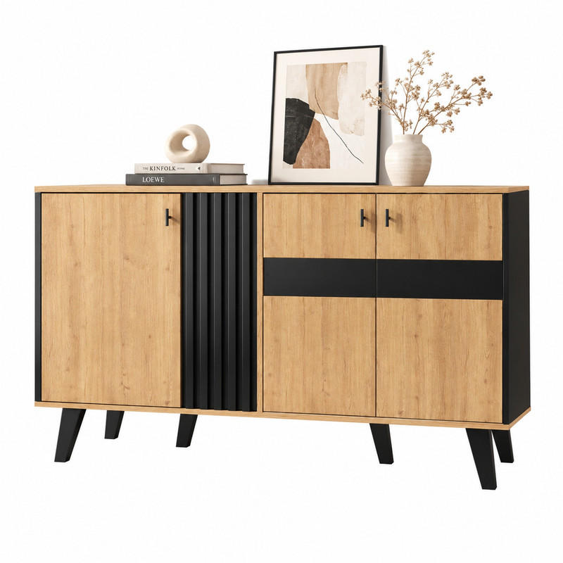 Meubliv Sideboard Braun 140x78.5x41 cm