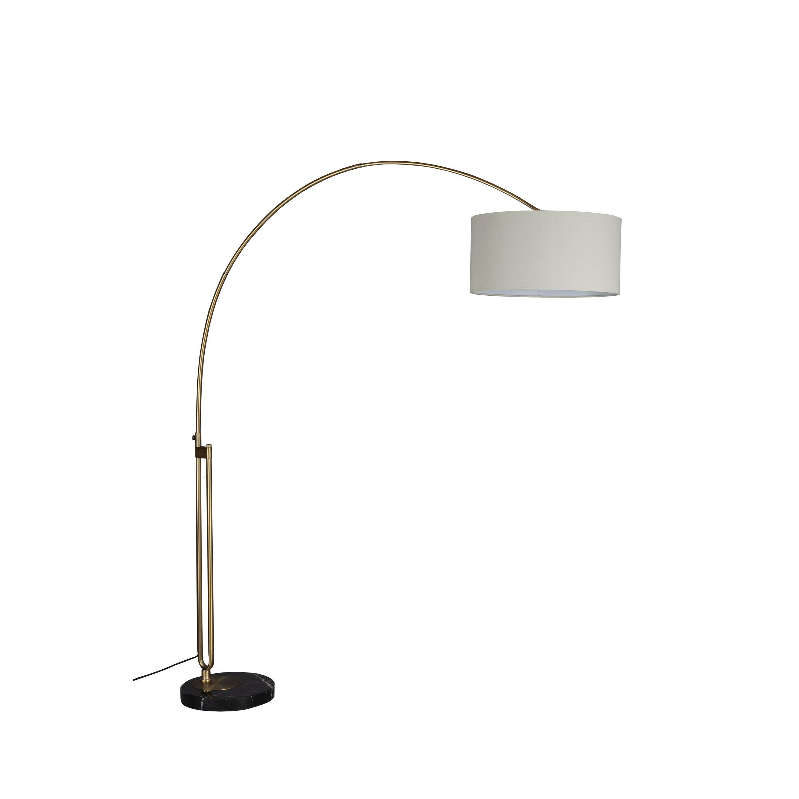 STEHLAMPE Archie - Goldfarben, Metall (182/50/212cm) - Dutchbone