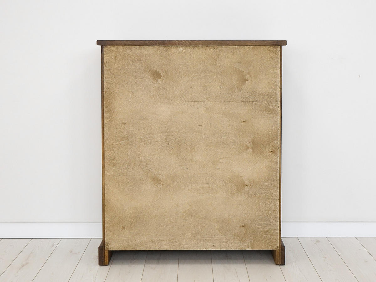 SCHUHSCHRANK aus Massivholz Rustyk 2 - Dunkelbraun, Holz (88/106.5/40cm) - Seart