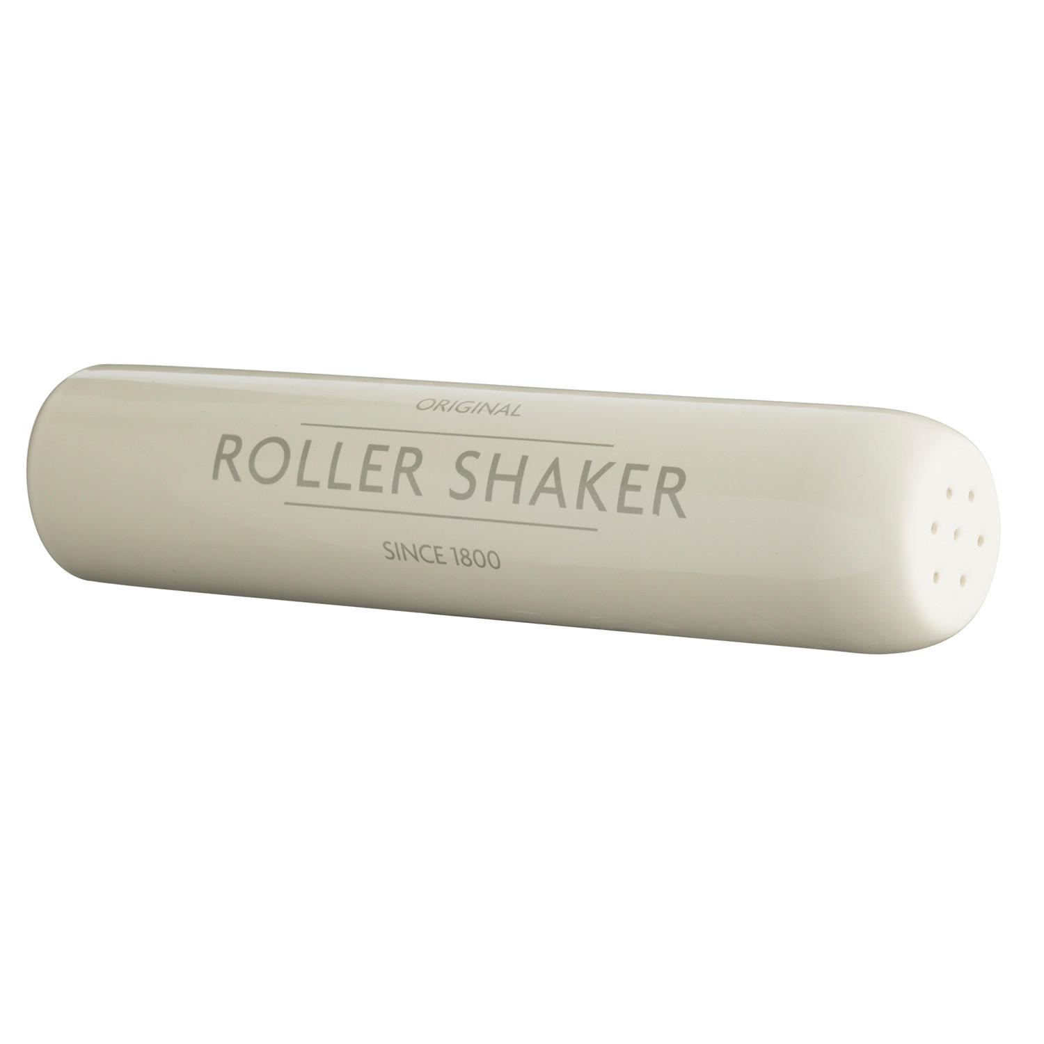 TEIGROLLE 3in1 Roller Shaker - mit Mehlstreuer Steingut - Creme, Keramik (30cm) - Mason Cash