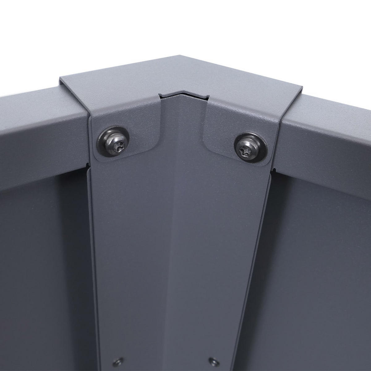 HOCHBEET Grau - Grau, Metall (286/77/88cm) - MCW