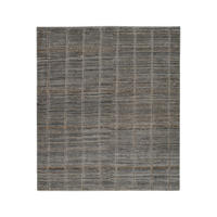TEPPICH Gabbeh Grau 185/162 cm Schurwolle - Grau, Textil (162/185cm) - Looma
