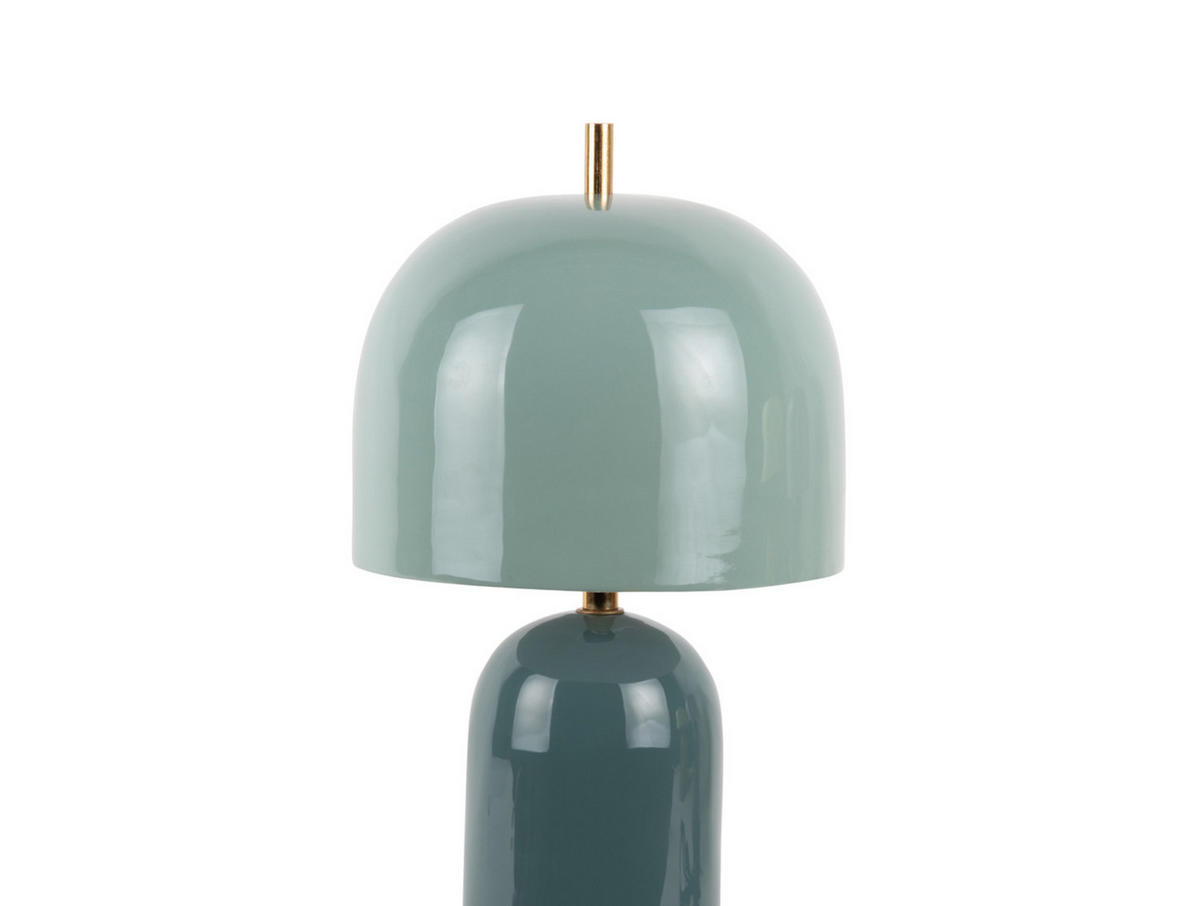 TISCHLAMPE Rico 20/20/43 cm - Blau, Metall (20/20/43cm) - Leitmotiv