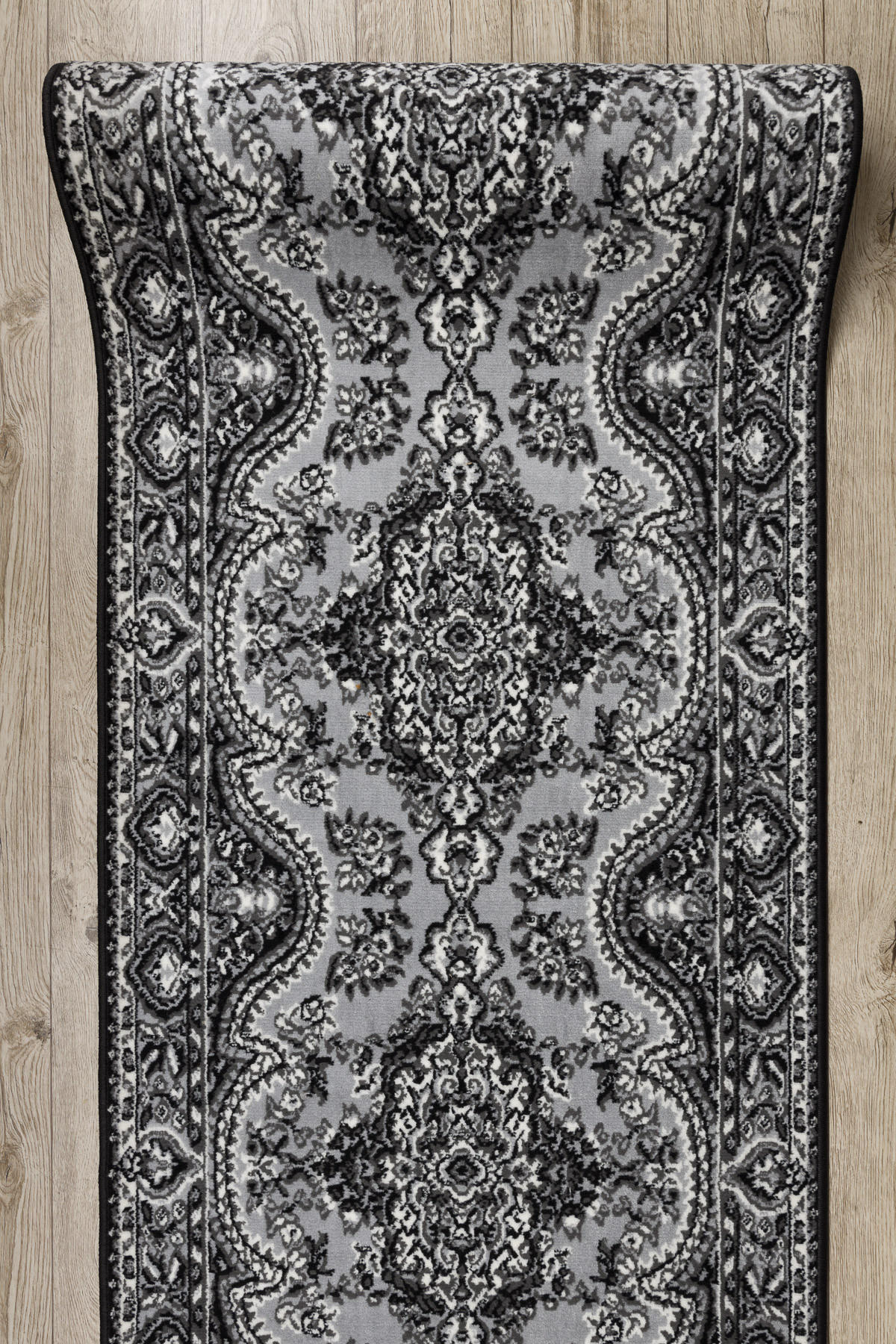 LÄUFER BCF MORAD 100/350 cm - Grau, Textil (100/350cm) - rugsX