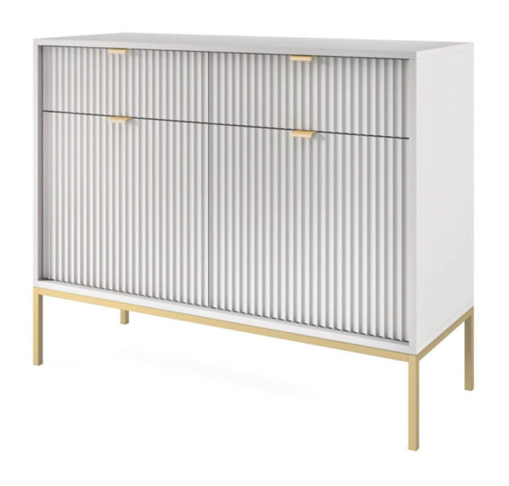 Sepro Meble Sideboard Grau 104x83x39 cm