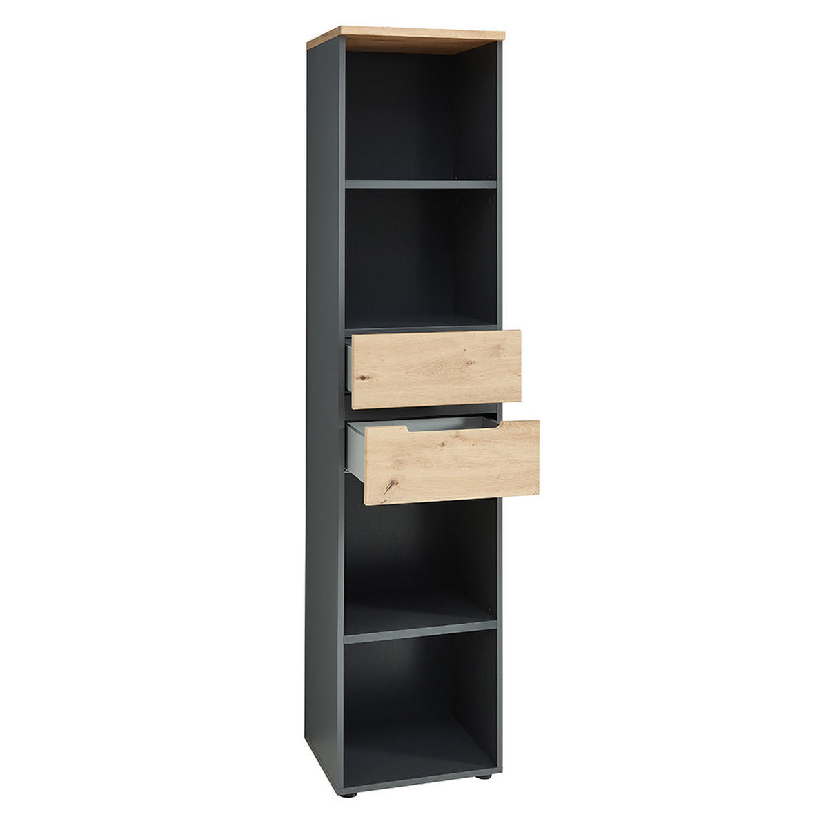 AKTENREGAL Manresa-36 - Braun, Holzwerkstoff (45/197/38cm) - Lomado