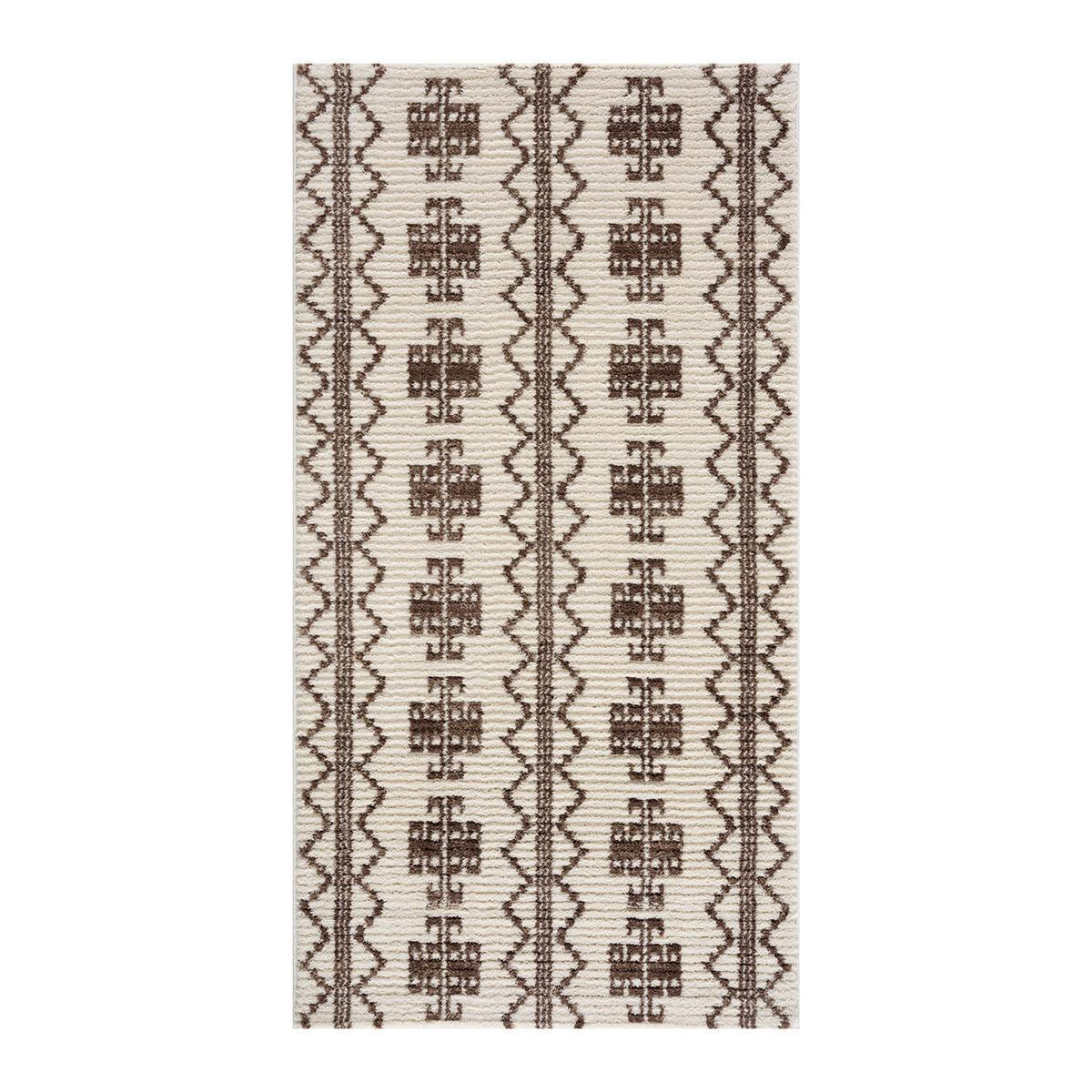 KURZFLOR-TEPPICH April 0608 Creme 80x300 cm - Creme, Textil (80/300cm) - carpet city