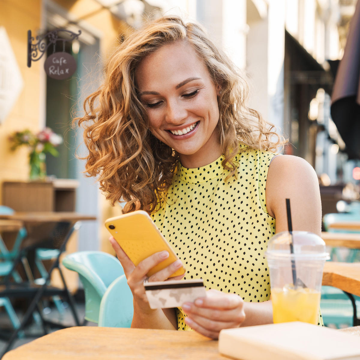 LADENSCHILD - Braun, Metall (43/32/3cm) - Relaxdays