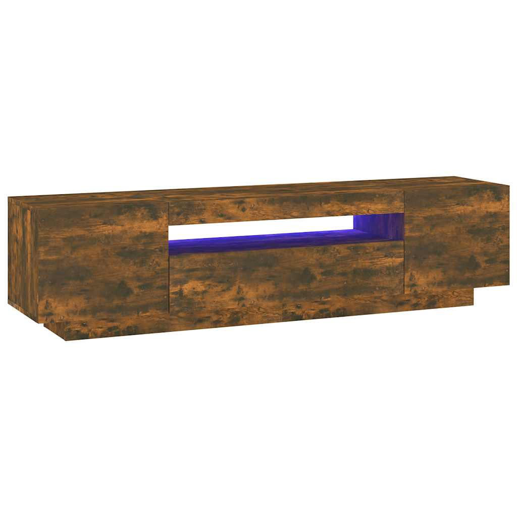 vidaXL Lowboard Dunkelbraun 160x40x35 cm
