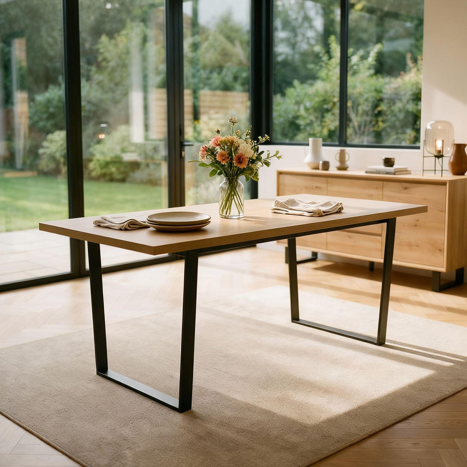 ESSTISCH VIDAGO - Wildeiche, Holzwerkstoff (90/180/76cm) - CARO-Möbel