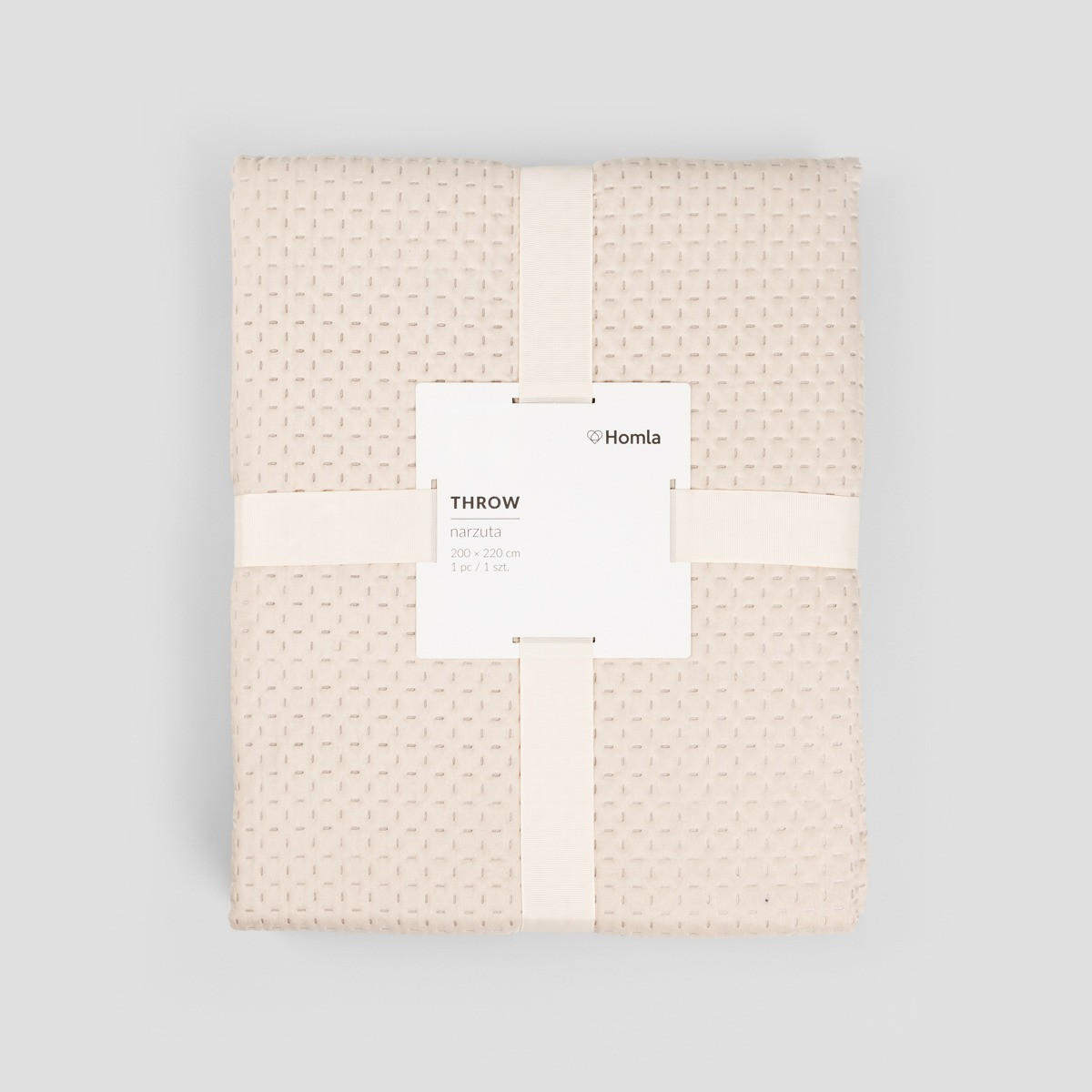 TAGESDECKE Zemi New beige 200/220 cm - Beige, Textil (200/220cm) - Homla