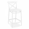 BARHOCKER Weiß 45x96x50cm - Weiß, Kunststoff (45/96/50cm) - AlterEgo