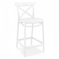 BARHOCKER Weiß 45x96x50cm - Weiß, Kunststoff (45/96/50cm) - AlterEgo
