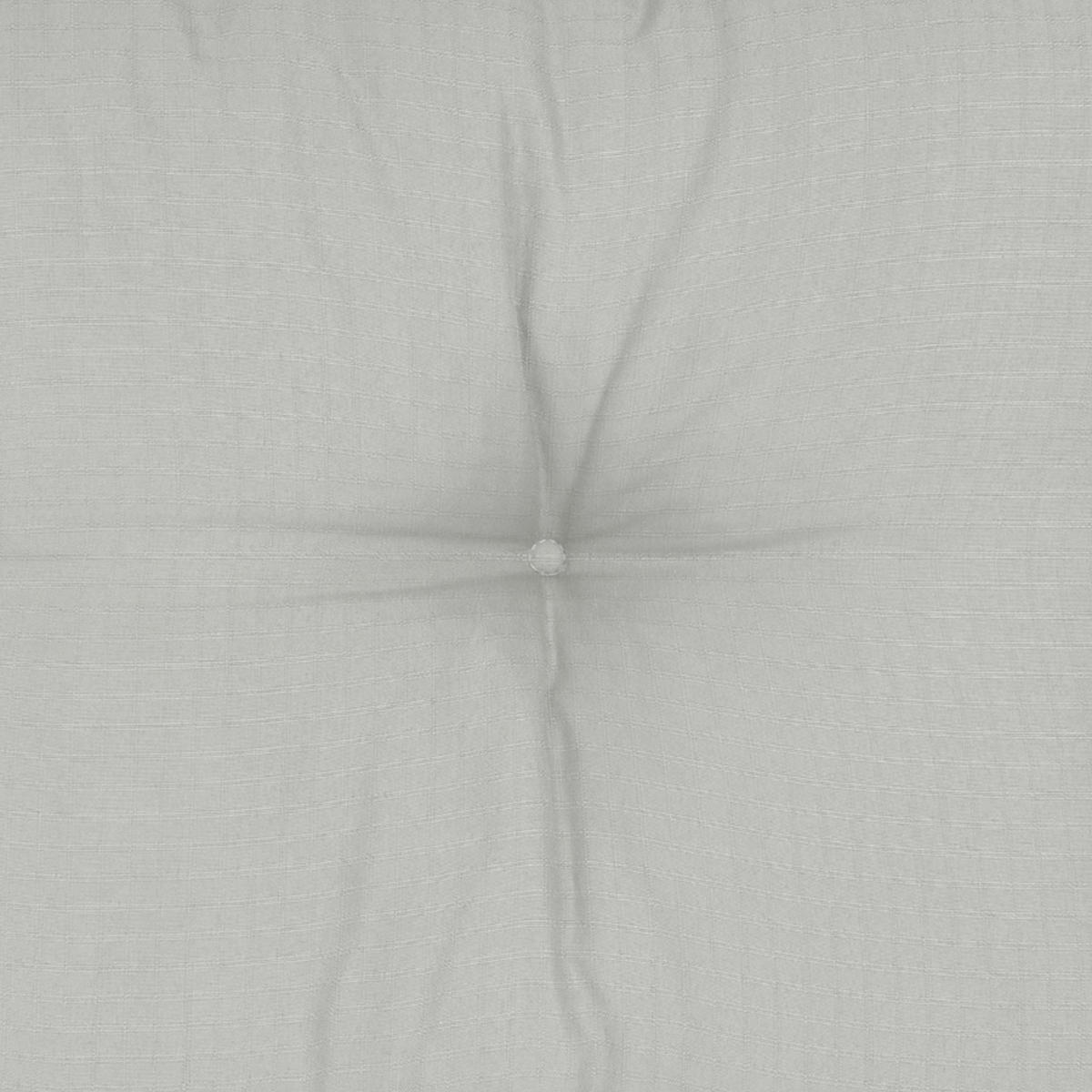 LOUNGEKISSEN Xluna Rücken 50/40/12 cm Hellgrau - Hellgrau, Textil (50/40/12cm) - Beautissu 