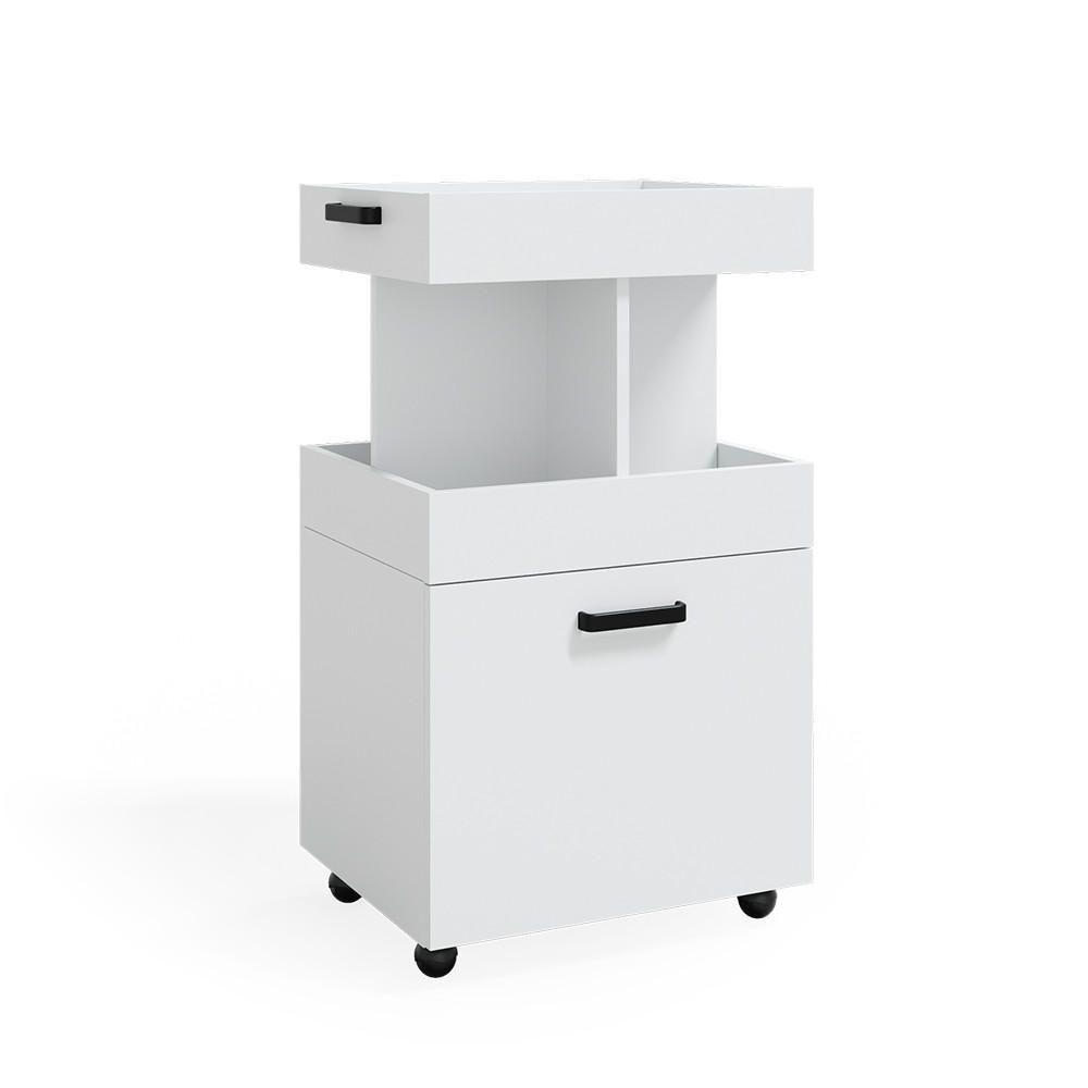 PŘESOUVÁNÍ SKŘÍŇ Kamber Bílá - bílá, kompozitní dřevo (50/88.6/41cm) - Vicco