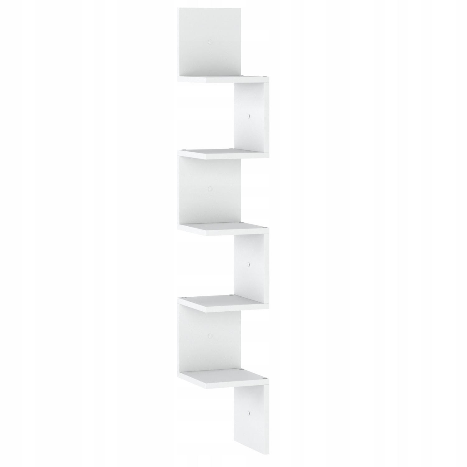 BÜCHERREGAL - weiß - Weiß, Holz (22.2/142.2/22.2cm) - Stiv Meble