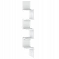 BÜCHERREGAL - weiß - Weiß, Holz (22.2/142.2/22.2cm) - Stiv Meble