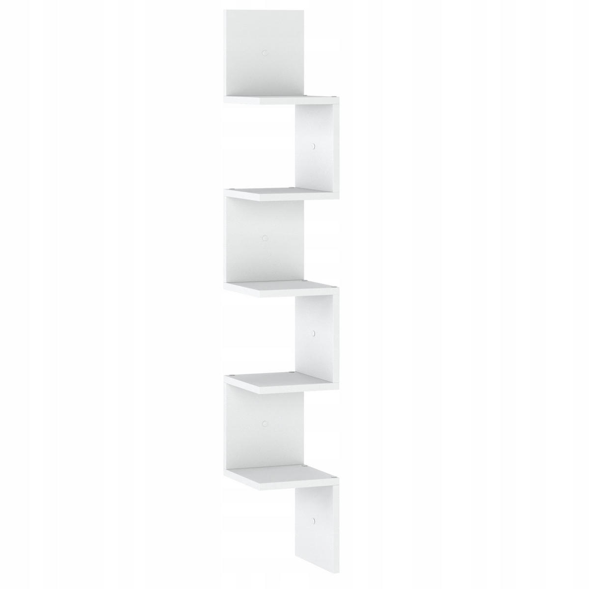 BÜCHERREGAL - weiß - Weiß, Holz (22.2/142.2/22.2cm) - Stiv Meble