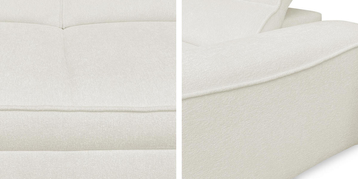 ECKSCHLAFSOFA Vito I, Seite: Links - Hellbraun, Holz/Textil (276/187cm) - MIRJAN24