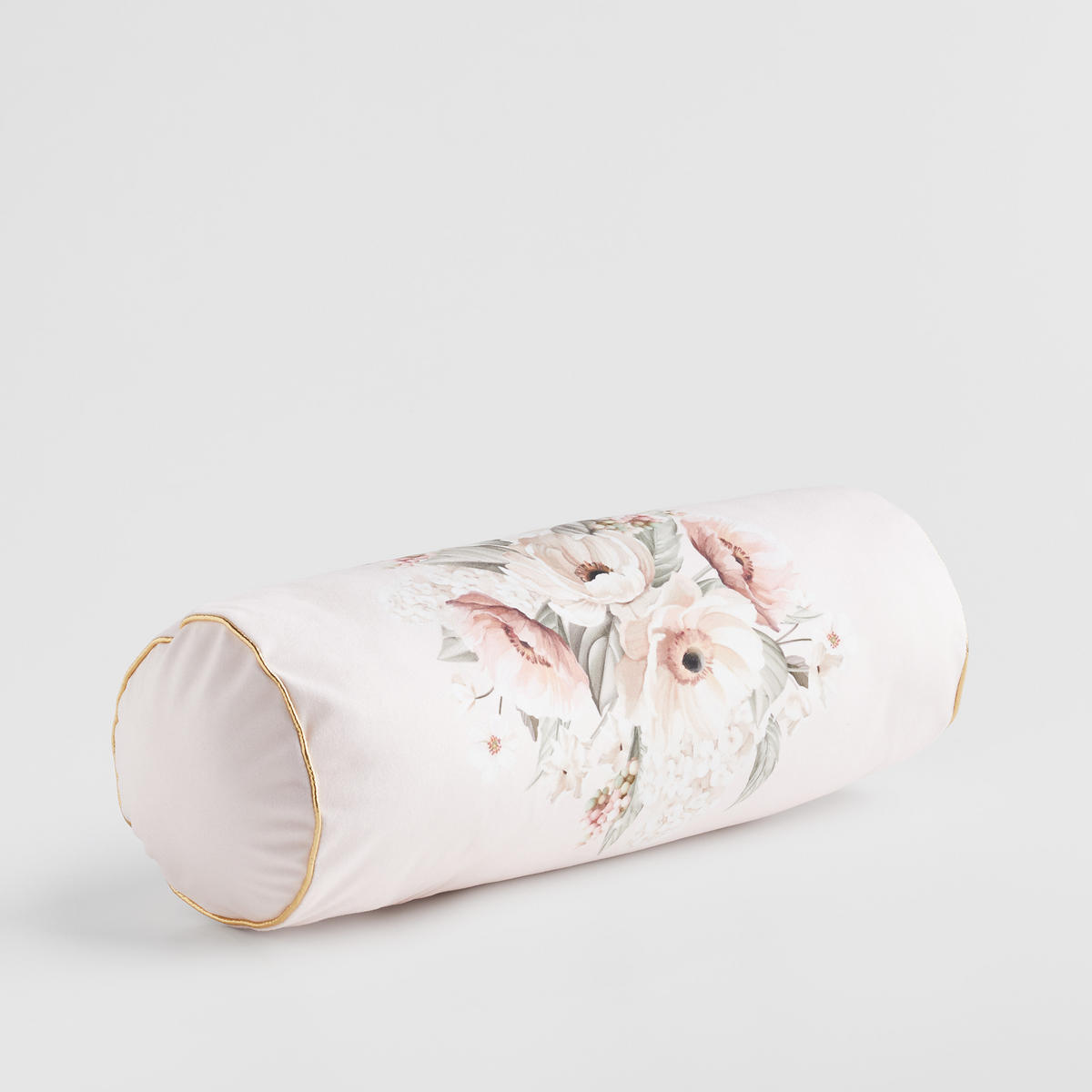 DEKO-ROLLENKISSEN Amorette - Hellrosa, Textil (16cm) - home&you