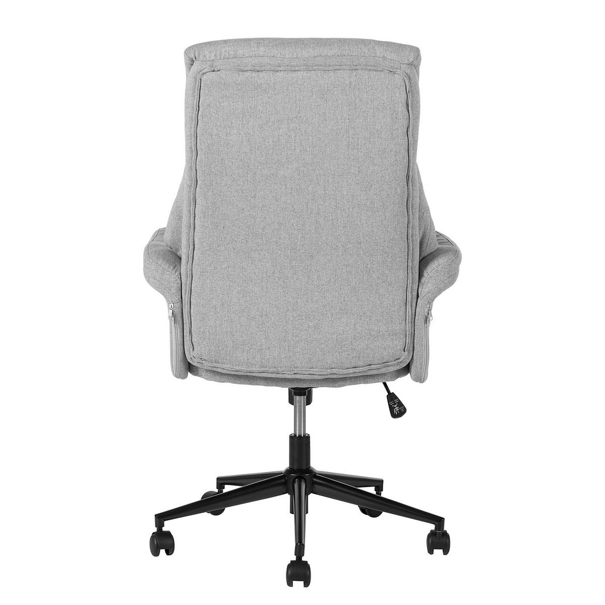 BÜROSTUHL - Flachgewebe / Nylon - Greige, Kunststoff/Textil (70/107/72cm) - home24
