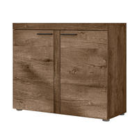 SIDEBOARD Spacoro 2D Lefkas 97,2/82/40,3 cm – Schmale Kommode Eleganz für Ihr Zuhause - Braun, Holzwerkstoff/Kunststoff (97/82/40cm) - AX Living