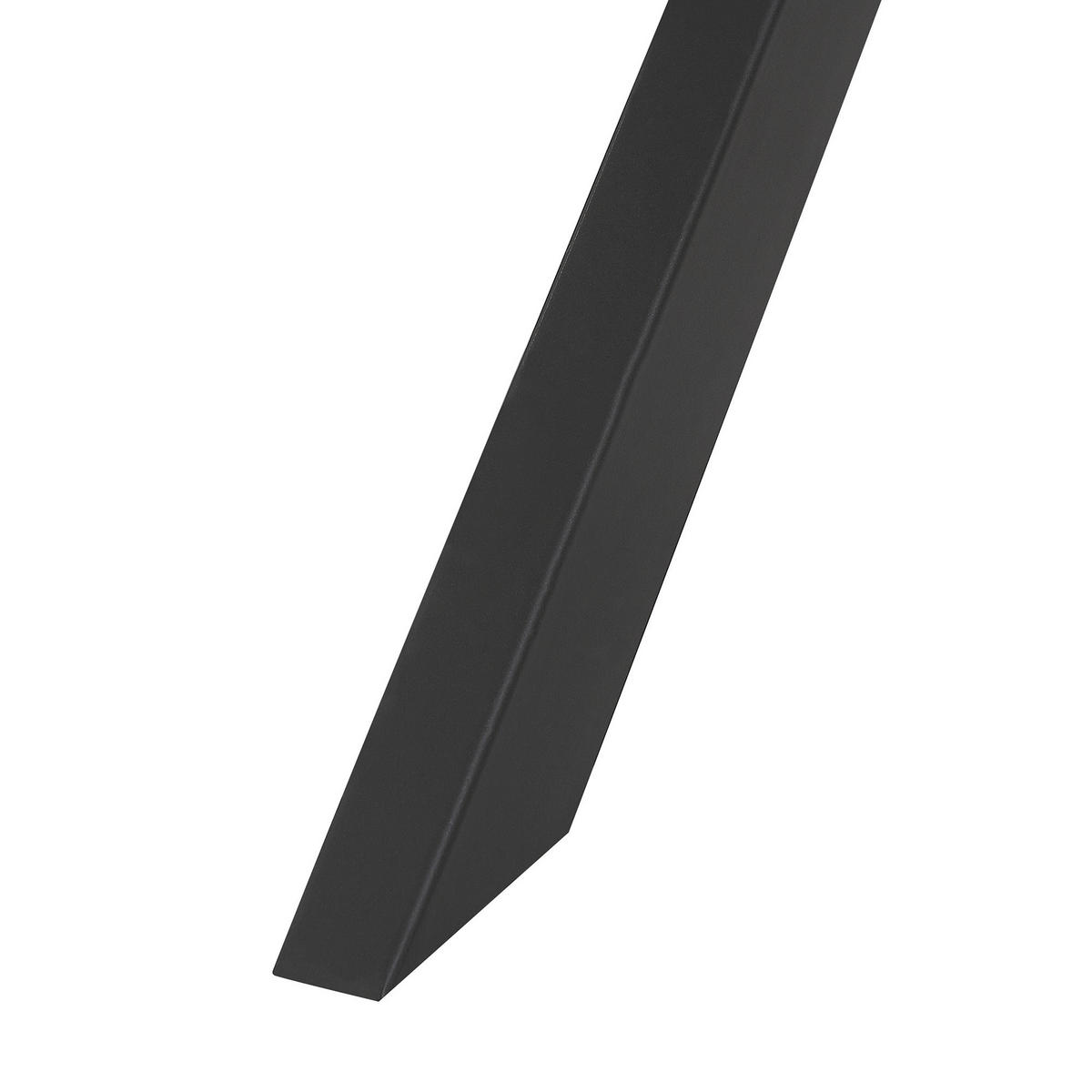 ESSTISCH 140/80/75 cm Hellgrau Rechteckig Spectra - Grau, Holzwerkstoff (140/80/75cm) - Beliani