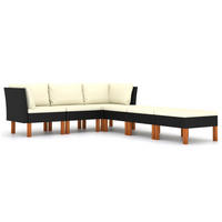 GARTENSET Reichert 6-teilig - Schwarz, Metall - Nettlife