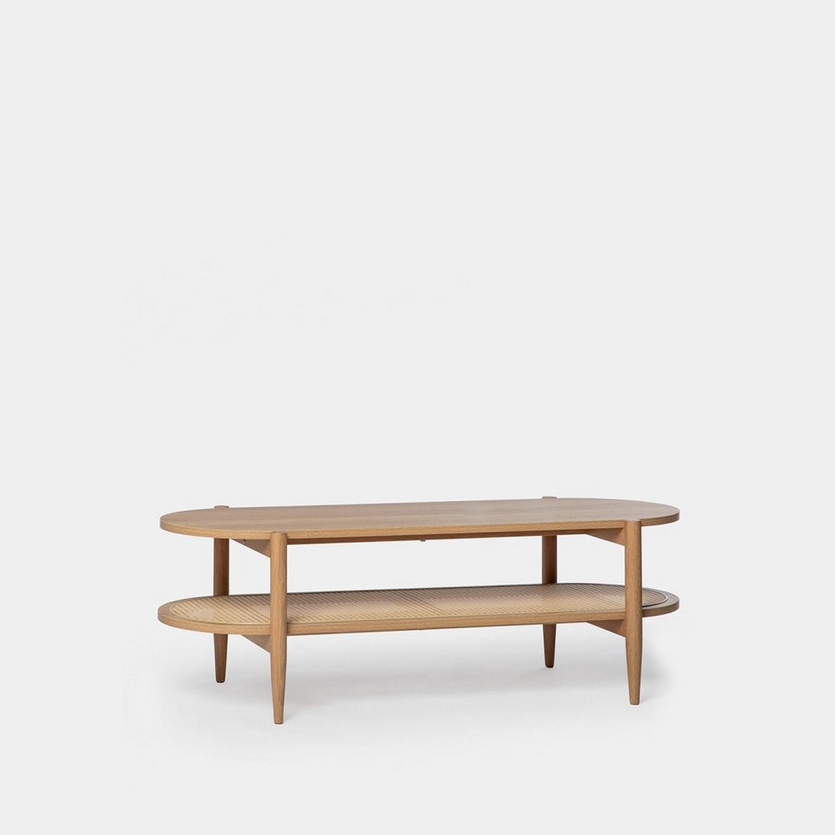 COUCHTISCH FESTER Natura Natürlich 120 cm x 40 cm - Naturfarben, Holzwerkstoff (50/120/40cm) - Klast Home