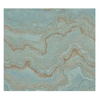 VLIESTAPETE Blau 53/1005 cm - Türkis, Textil (53/1cm) - KUNSTLOFT