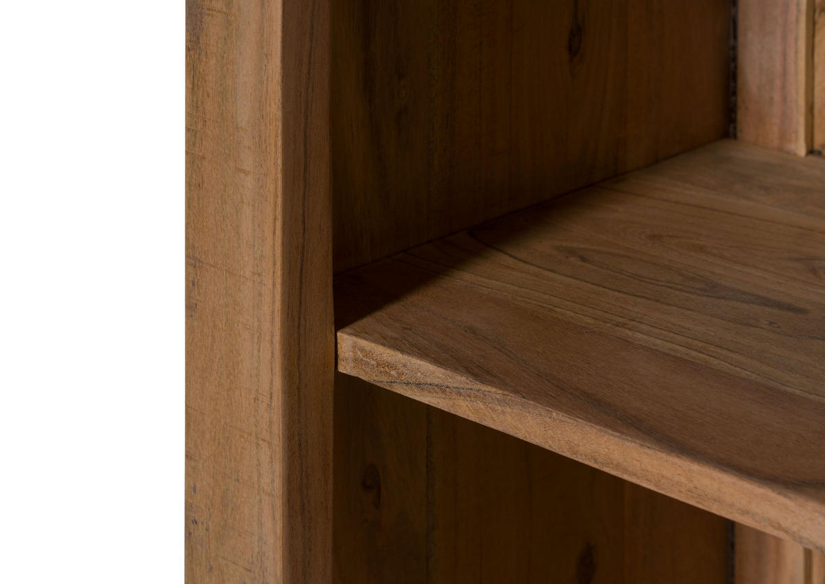 KOMMODE Akazie 70x40x120 natur versiegelt NATURE OF SPIRIT #258 - Braun, Holz (70/120/40cm) - Massivmoebel24