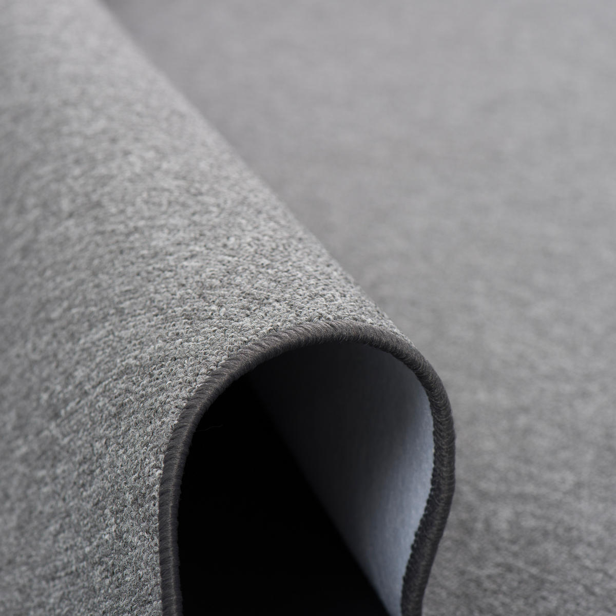 FEINSCHLINGEN VELOUR TEPPICH STRONG - Anthrazit, Textil (100/300cm) - Snapstyle