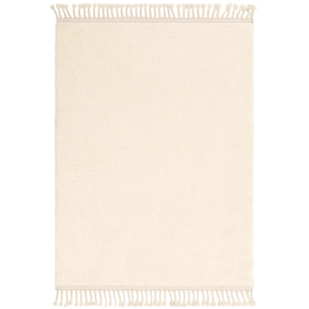 TEPPICH für Wohn- und Schlafzimmer SMARA Weiß 160 x 230 cm - Weiß, Textil (160/230cm) - Novatrend