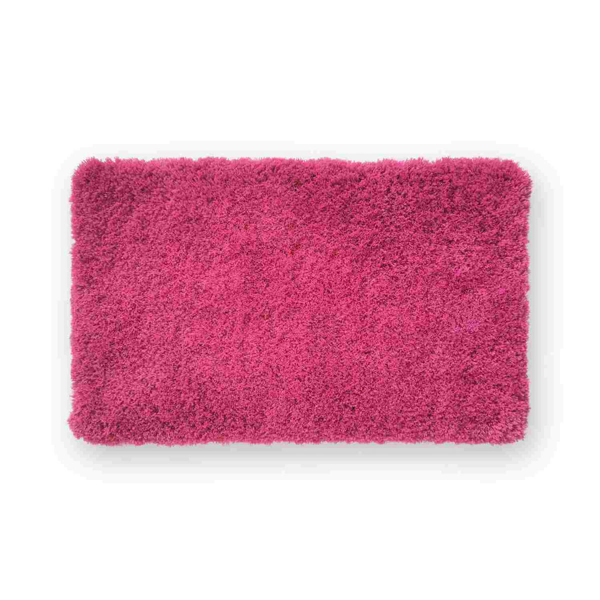 HOCHFLOR BADEMATTEN MALMÖ - Pink, Textil (50/100cm) - WohnDirect