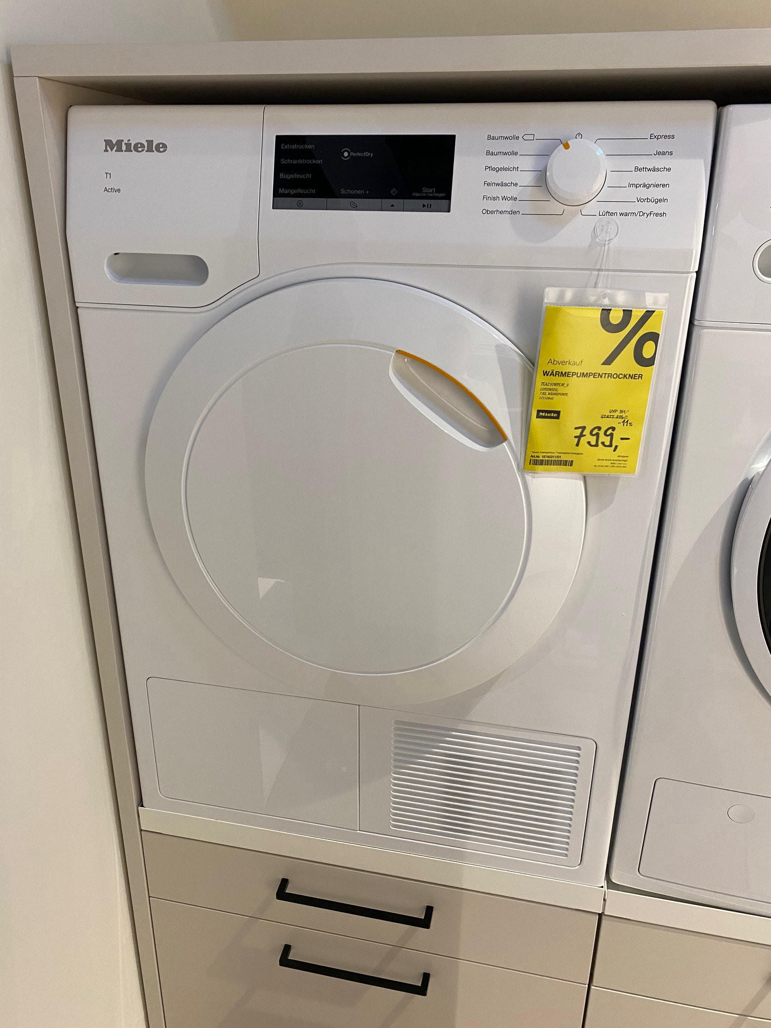 MIELE WÄRMEPUMPENTROCKNER TCA230WPLW_9 - Miele