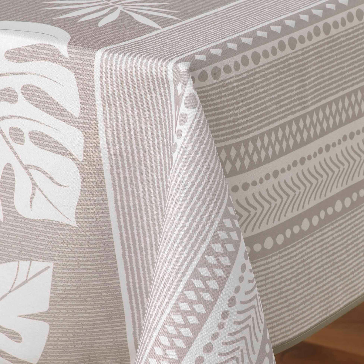 TISCHDECKE Ambrine 150/240 cm - Beige, Textil (150/240cm) - Douceur d´intérieur