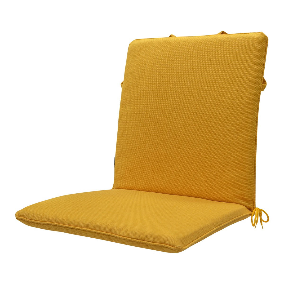 GARTENSTUHLKISSEN Canvas 97/49 cm 4er-Set - Gelb, Textil (49/6/97cm) - Madison