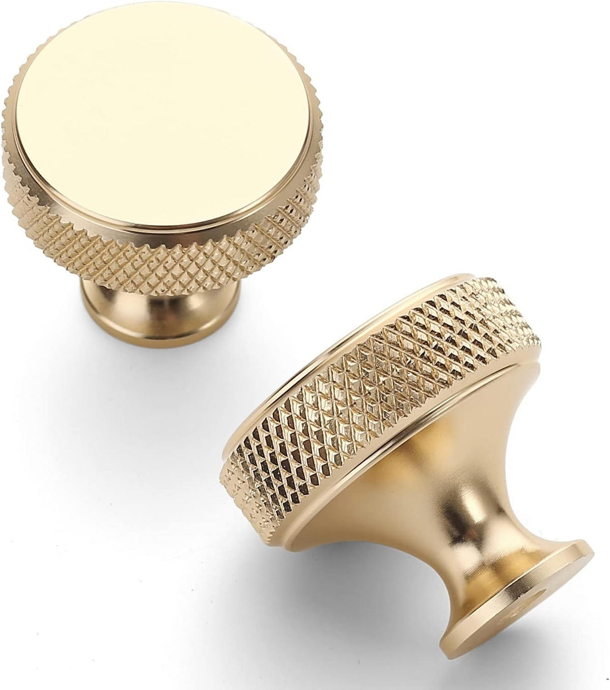 SCHRANKKNOPF Gold 10er-Set - Orange, Metall (0.3/2.6/0.3cm)