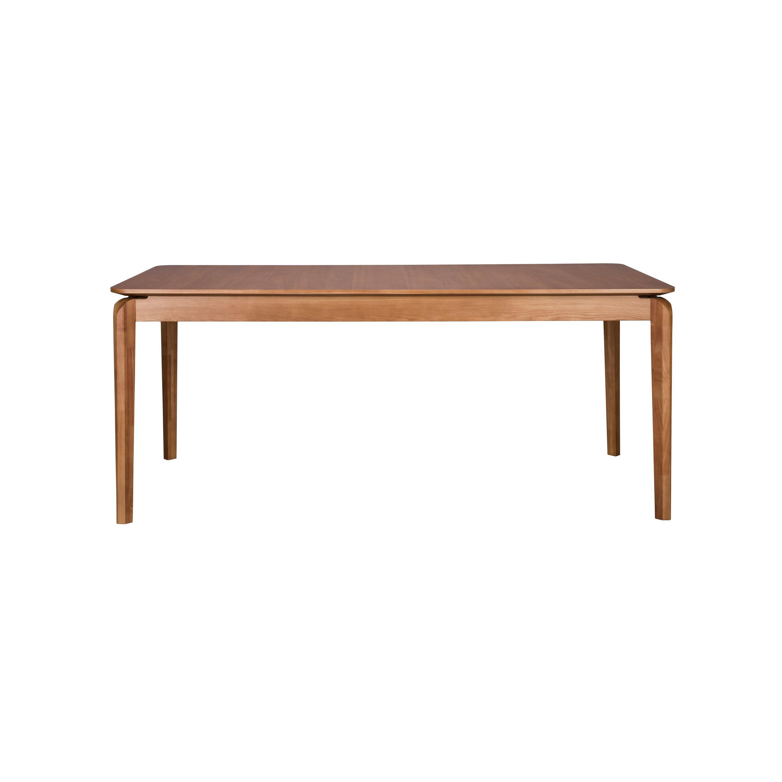 ESSTISCH Scout 220x90 cm Walnussfarbe - Braun, Holzwerkstoff (220/90/75cm) - Zuiver