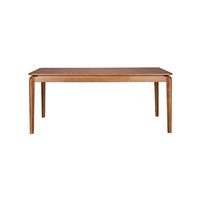 ESSTISCH Scout 220x90 cm Walnussfarbe - Braun, Holzwerkstoff (220/90/75cm) - Zuiver