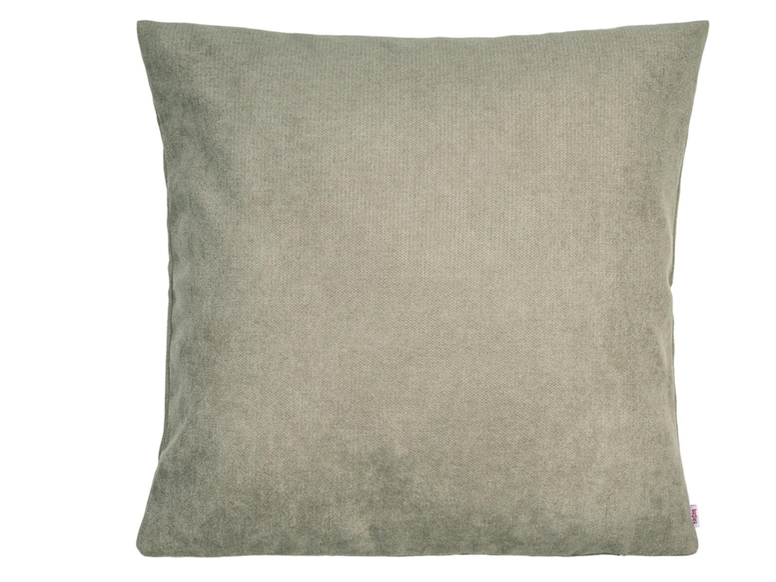 KISSENHÜLLE FarbTon Chenille-Haptik greig-taupe 60/60 cm - Taupe, Textil (60/60cm) - beties Heimtextil